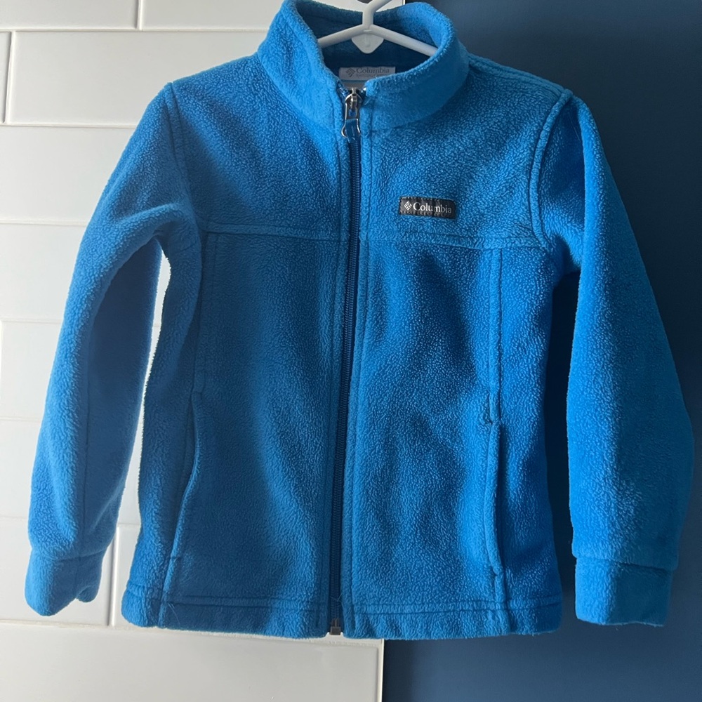 Columbia Vibrant Blue Fleece Jacket